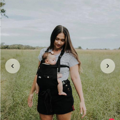 the jet shortie mumsie babywearing overalls – the mumsie