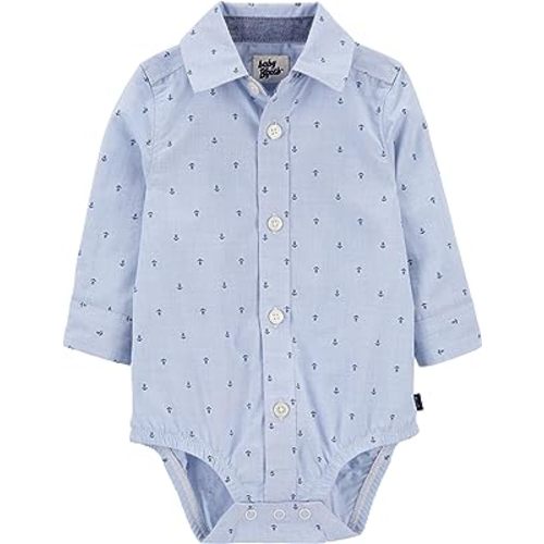 OshKosh B'Gosh baby-boys Buttonfront Bodysuit