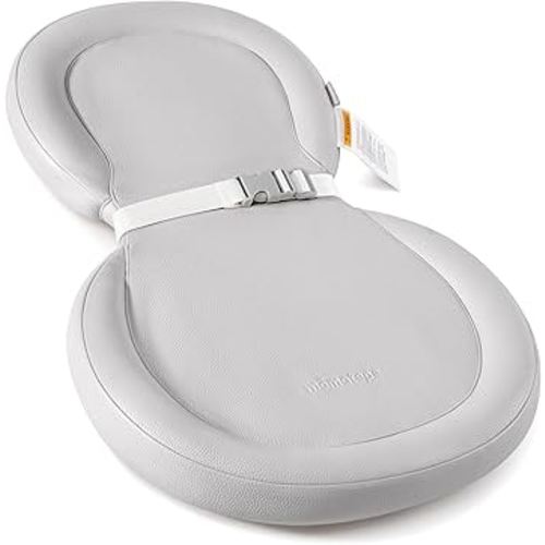 Mamatepe Baby Changing Pad, Soft, Foldable Leather Diaper Changing Pad, Contoured Changing Table Pads for Dresser, Waterproof & Non-Slip Wipeable, 30"X19",Gray