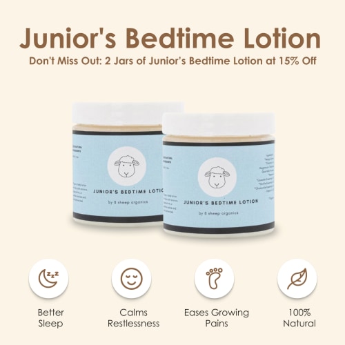 Junior's Bedtime Lotion x2