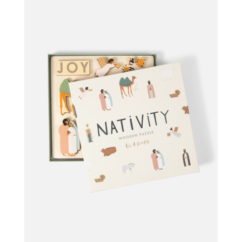 Nativity Wooden Puzzle – Be A Heart