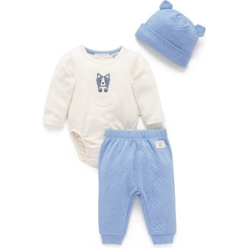 3 Piece Gift Set, 0-3M
