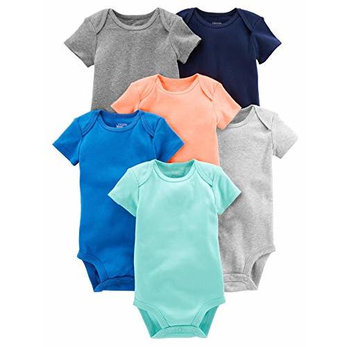 Simple Joys by Carter's baby-boys 6-pack Short-sleeve Bodysuit