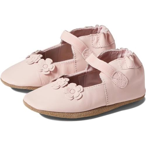Robeez Baby Girls and Unisex Soft Soles Slip-Resistant Crib Shoes Slippers for Infant and Toddler, 0-24 Months