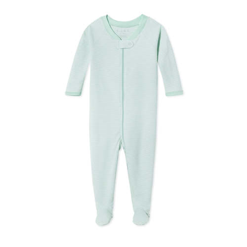 LAKE | Baby | Pima Cotton Pajamas | English Rose Stripe Baby Sleeper
