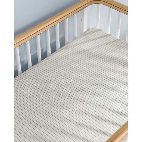 Stripes Crib Sheet Set