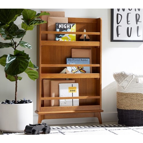 west elm x pbk Mid-Century Bookrack (30")