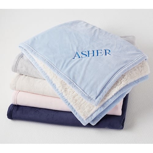 Sherpa Stroller Blanket