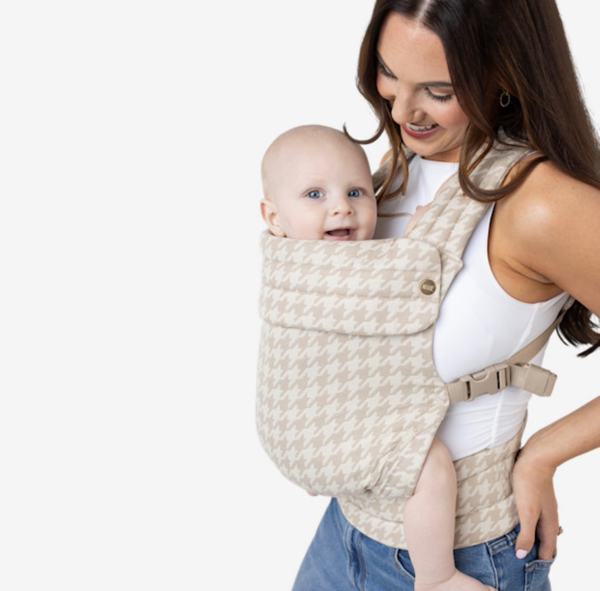 Mabē Monarch Baby Carrier - Houndstooth