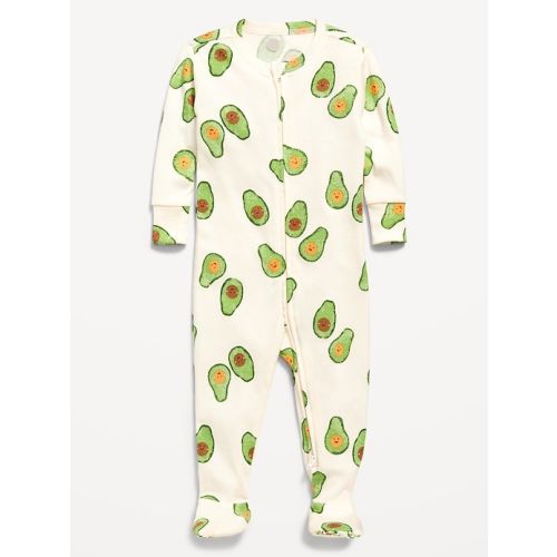 Snug-Fit 2 Way Zip Footed One-Piece for Baby