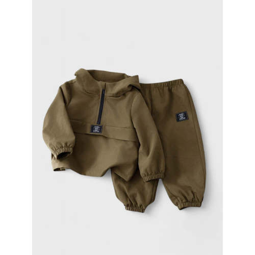 18-24 months: 2 Pc Baby Boy Casual Hooded Pullover and Pants Set