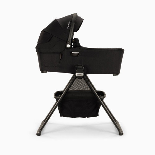 Nuna DEMI Series Bassinet + Stand - Caviar/Chocolate