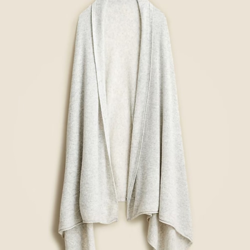 Oversized cashmere wrap