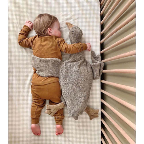 Senger Naturwelt Cuddly Goose, Large - Grey/Vegan