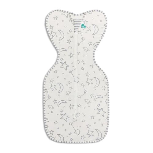 Love to Dream Swaddle UP, Silky-Lux 1.0 TOG, Super Soft and Luxurious 100% Viscose from Bamboo, Allow Baby to Sleep in Their Preferred Arms Up Position, Snug Fit Calms Startle Reflex, Cream, 8-13lbs