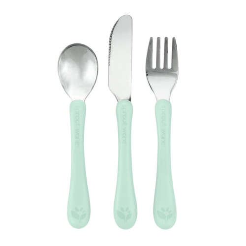 Stainless Steel and Sprout Ware® Kids’ Cutlery