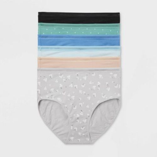 Women's 6pk Cotton Stretch Briefs Underwear - Auden™