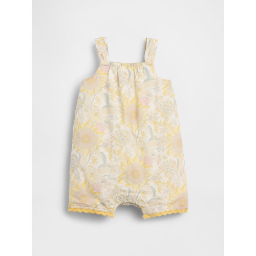 Baby Floral Tank Shorty One-Piece