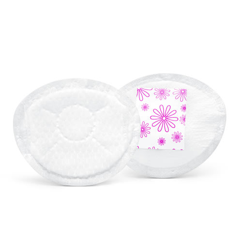 Medela Safe & Dry Ultra Thin Disposable Nursing Pads, Individually Wrapped, White, 120 Count