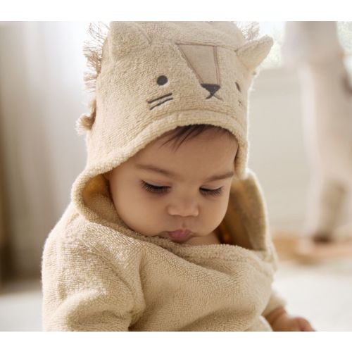 Lion Super Soft Critter Baby Robe
