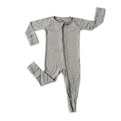 Heather Gray Zippy - Little Sleepies