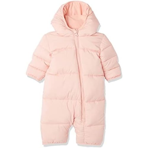 Amazon Essentials Unisex Babies' Water-Resistant Winter Puffer Snowsuit for Boys and Girls