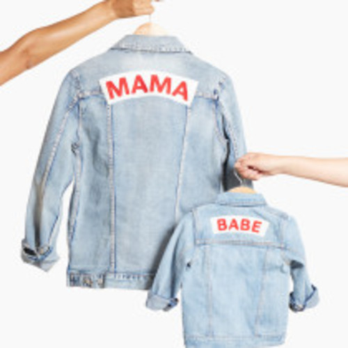 Ingrid and Isabel Mama Jacket - Light Wash, M