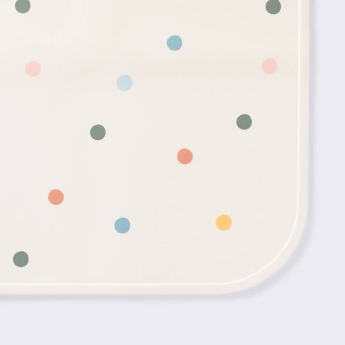 Silicone Placemat - Beige/Dots - Cloud Island™