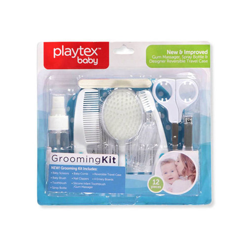 Playtex 12-Piece Grooming Kit - turquoise, one size
