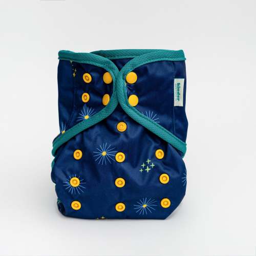Patterned Wipeable Cloth Diaper Cover, Grows with your Baby