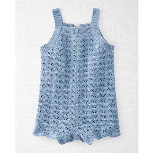 Baby Organic Cotton Pointelle Romper - Little Planet | Carter's