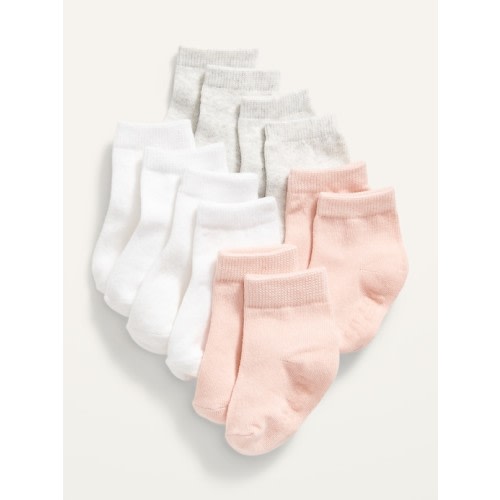 Unisex Crew Socks 6-Pack for Toddler & Baby