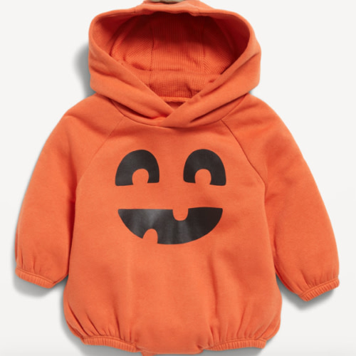 Hooded Critter Fleece One-Piece Romper for Baby | Old Navy