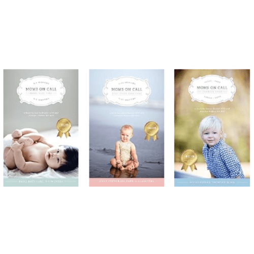Moms on Call Parenting Books | (3 book series) Paperback Edition