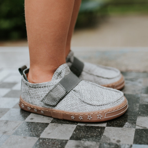 Children's barefoot sneakers – RICO DARK GRAY