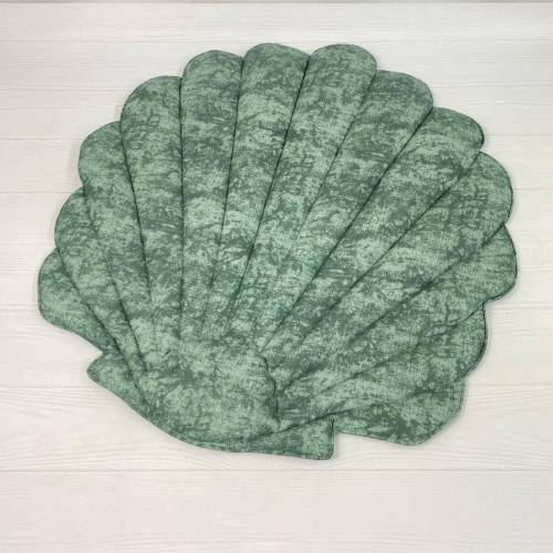 Marble Seashell play mat, decorative floor mat, baby play mat