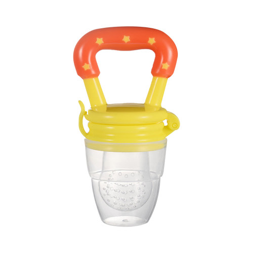 Ozmmyan Baby Fruit Feeder Pacifier, Fresh Food Feeding Teether for Toddler, BPA Free, Soothing Gum Relief, Infant Silicone Teething Toy, Suitable for Baby 6-12 Months