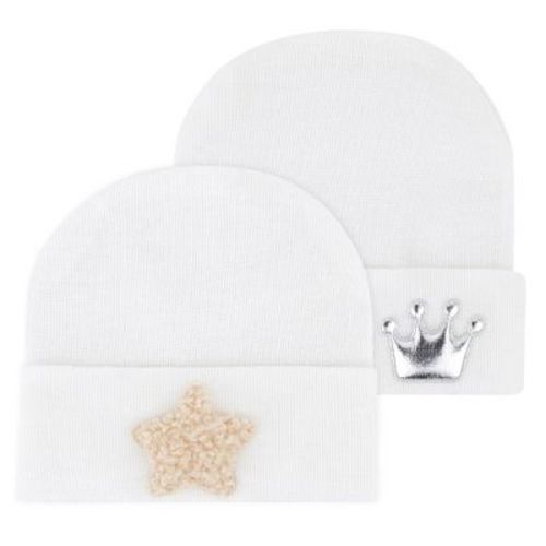 Ely's & Co. Newborn Hospital Hats 2 Packs