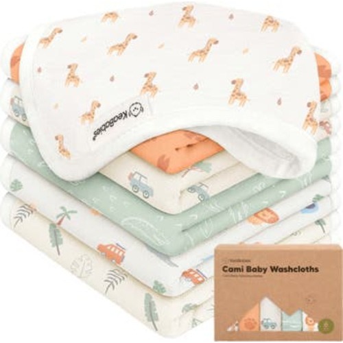 6-Pack Cami Baby Washcloths