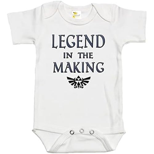 Baby Bodysuit - Legend in the Making Cute Zelda Baby Clothes for Infants