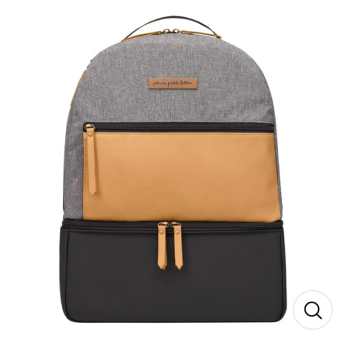 Axis Backpack in Graphite/Camel