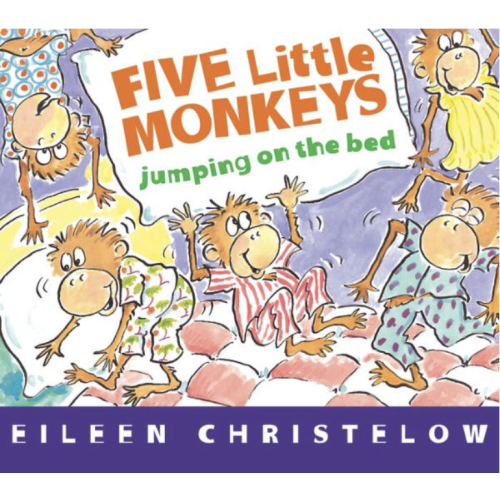 Five Little Monkeys Jumping on the Bed Board Book by Eileen Christelow, Board Book | Barnes & Noble®