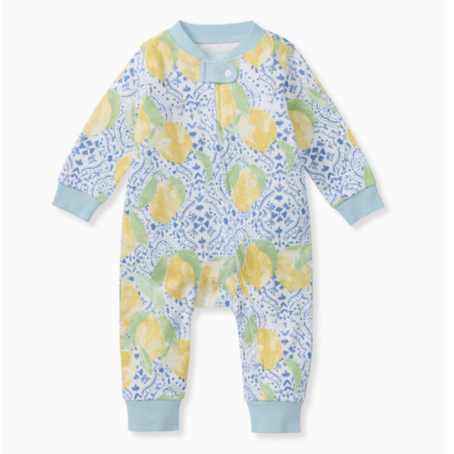 Lemon Tiles Organic Cotton Sleep & Play – Burt's Bees Baby