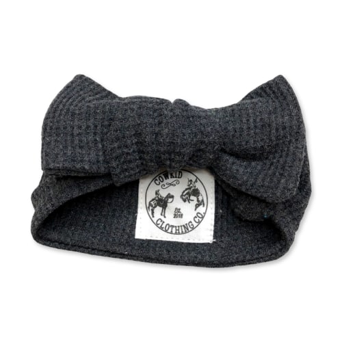 Charcoal Waffle Headband
