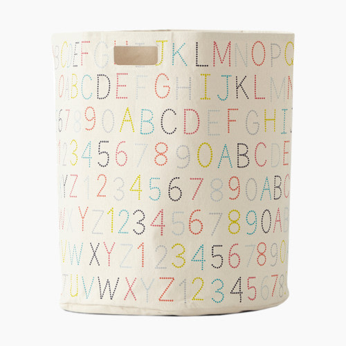 Petit Pehr Storage Hamper - Multi Alphabet