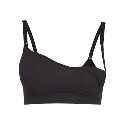 COTTON JERSEY MATERNITY NURSING SCOOP BRALETTE | SOOT