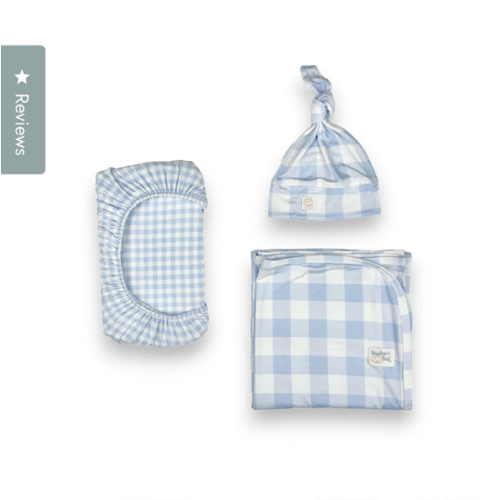 Sunday Picnic, Dusty Blue - Bamboo Newborn Nest – A Newborn Nest