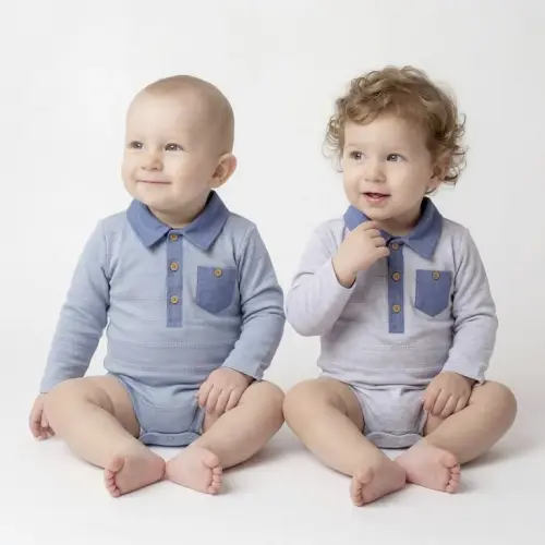 Bodie para Bebé niño Pack de 2 unidades de Algodón Yamp