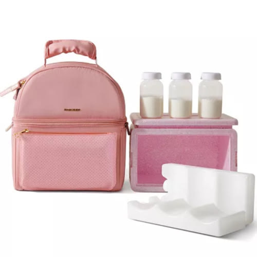 Breastmilk Cooler Bag with Detachable Insulation Box Set