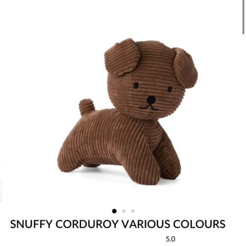 Snuffy Corduroy 21cm - Soft & Cuddly Companion for Kids